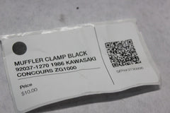 MUFFLER CLAMP BLACK 92037-1270 1986 KAWASAKI CONCOURS ZG1000