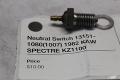 Neutral Switch 13151-1080 (1007) 1982 KAW SPECTRE KZ1100