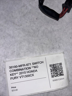 35100-MFR-671 SWITCH COMBINATION **NO KEY** 2010 HONDA FURY VT1300CX