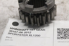 MAINSHAFT 1ST GEAR 35167-06 2012 SPORTSTER XL1200