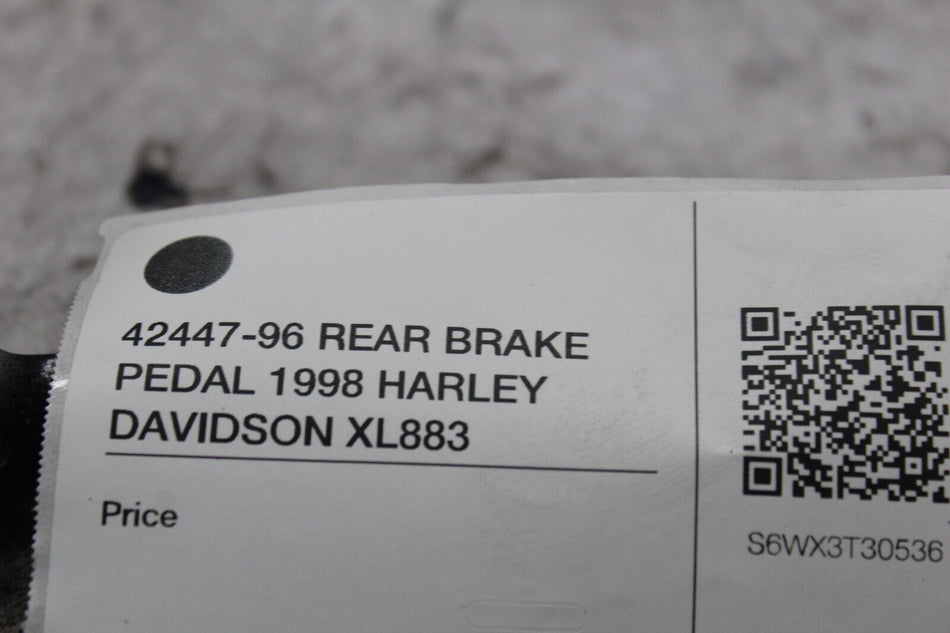 42447-96 REAR BRAKE PEDAL 1998 HARLEY DAVIDSON XL883