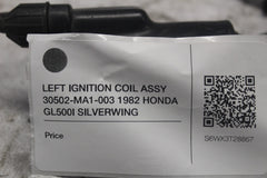 LEFT IGNITION COIL ASSY 30502-MA1-003 1982 HONDA GL500I SILVERWING