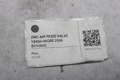 2ND AIR REED VALVE 18450-06G00 2006 SV1000S