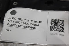 ELECTRIC PLATE 50340-MA1-000 1982 HONDA GL500I SILVERWING