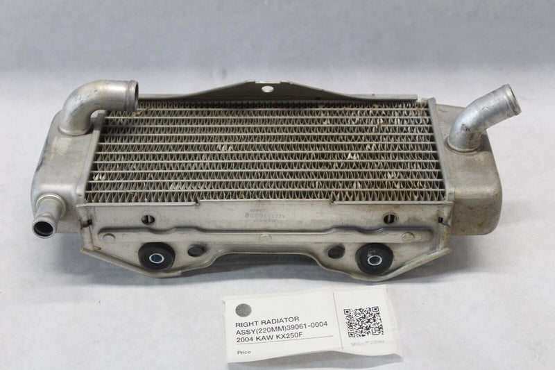 RIGHT RADIATOR ASSY (220MM) 39061-0004 2004 KAW KX250F