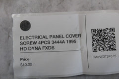 ELECTRICAL PANEL COVER SCREW 4PCS 3444A 1995 HD DYNA FXDS