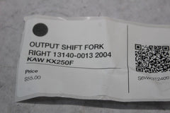 OUTPUT SHIFT FORK RIGHT 13140-0013 2004 KAW KX250F