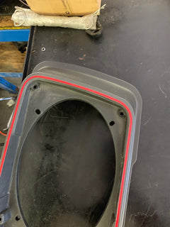 Dual SADDLEBAG 6x9 Speaker Lid RIGHT Harley DAVIDSON