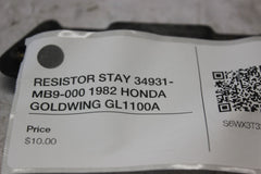 RESISTOR STAY 34931-MB9-000 1982 HONDA GOLDWING GL1100A