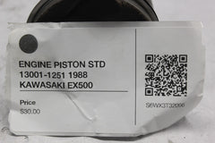 ENGINE PISTON STD 13001-1251 1988 KAWASAKI EX500
