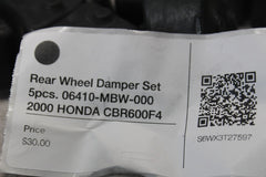 Rear Wheel Damper Set 5pcs. 06410-MBW-000 2000 HONDA CBR600F4