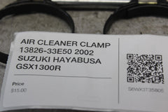 AIR CLEANER CLAMP 13826-33E50 2002 SUZUKI HAYABUSA GSX1300R