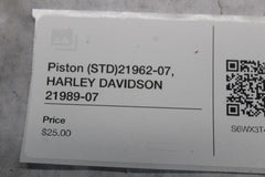 Piston (STD)21962-07, HARLEY DAVIDSON 21989-07