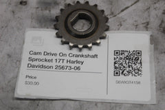 Cam Drive On Crankshaft Sprocket 17T Harley Davidson 25673-06