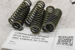 COMPRESSION SPRING 6PCS 90501-220A2-00 2007 YAMAHA R6 YZFR6
