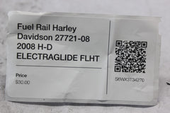 Fuel Rail Harley Davidson 27721-08 2008 H-D ELECTRAGLIDE FLHT