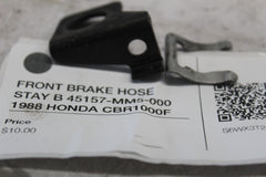 FRONT BRAKE HOSE STAY B 45157-MM5-000  1988 HONDA CBR1000F