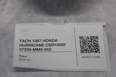 TACH 1987 HONDA HURRICANE CBR1000F 37250-MM5-652