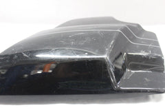 66048-09 RIGHT Side Cover HARLEY DAVIDSON VIVID BLACK SILVER PINSTRIPE