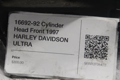 16692-92 Cylinder Head Front 1997 HARLEY DAVIDSON ULTRA