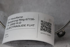 7" Headlamp Retaining Ring 67726-71 2000 H-D ELECTRAGLIDE FLHT