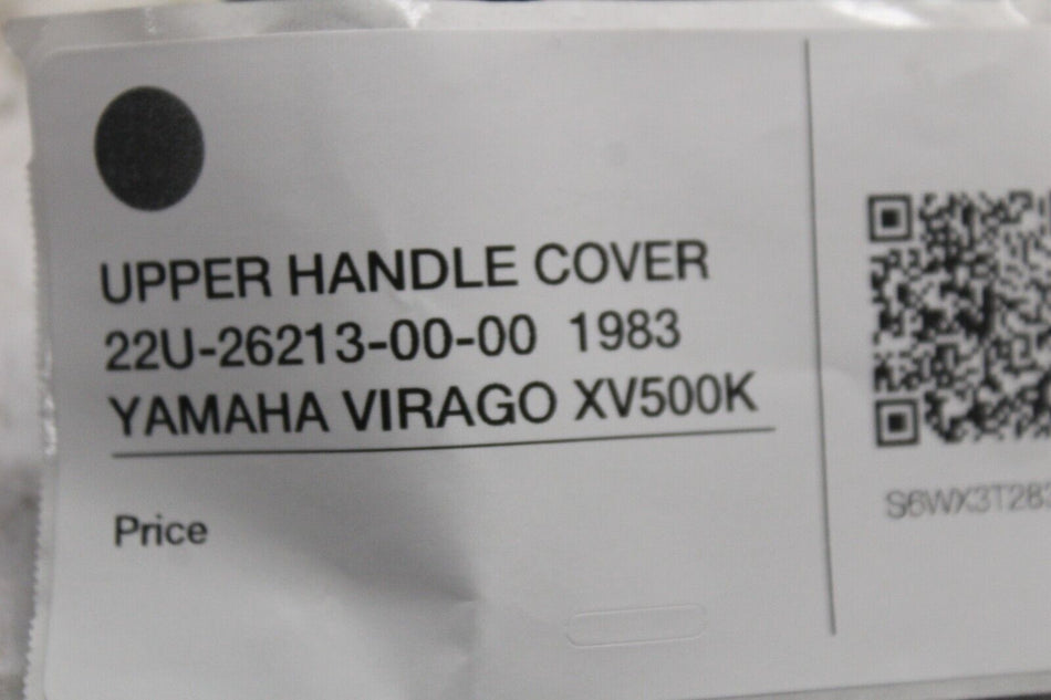 UPPER HANDLE COVER 22U-26213-00-00  1983 YAMAHA VIRAGO XV500K