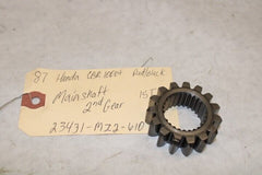 Mainshaft 2nd Gear 15T 23431-MZ2-610 1987 Honda CBR1000F Hurricane