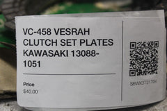 VC-458 VESRAH CLUTCH SET PLATES KAWASAKI 13088-1051