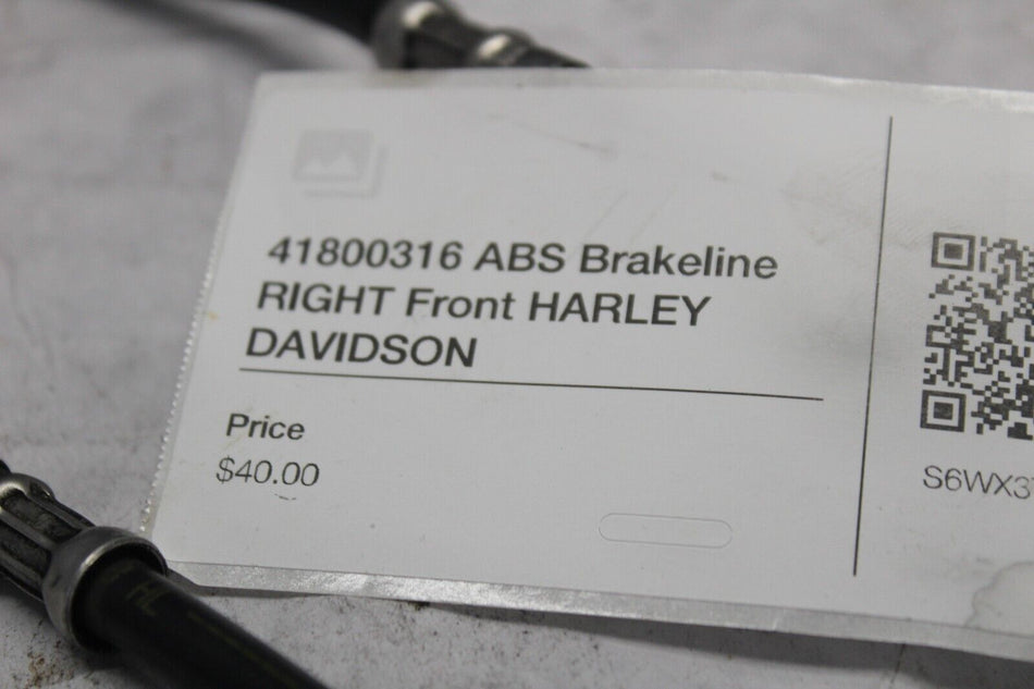 41800316 ABS Brakeline RIGHT Front HARLEY DAVIDSON