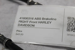 41800316 ABS Brakeline RIGHT Front HARLEY DAVIDSON
