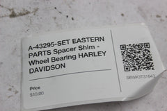 A-43295-SET EASTERN PARTS Spacer Shim - Wheel Bearing HARLEY DAVIDSON