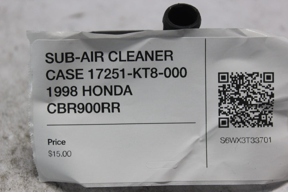 SUB-AIR CLEANER CASE 17251-KT8-000 1998 HONDA CBR900RR
