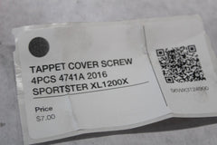 TAPPET COVER SCREW 4PCS 4741A 2016 SPORTSTER XL1200X