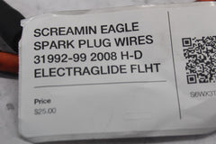 SCREAMIN EAGLE SPARK PLUG WIRES 31992-99 2008 H-D ELECTRAGLIDE FLHT