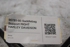 90781-93 Saddlebag Support RIGHT HARLEY DAVIDSON
