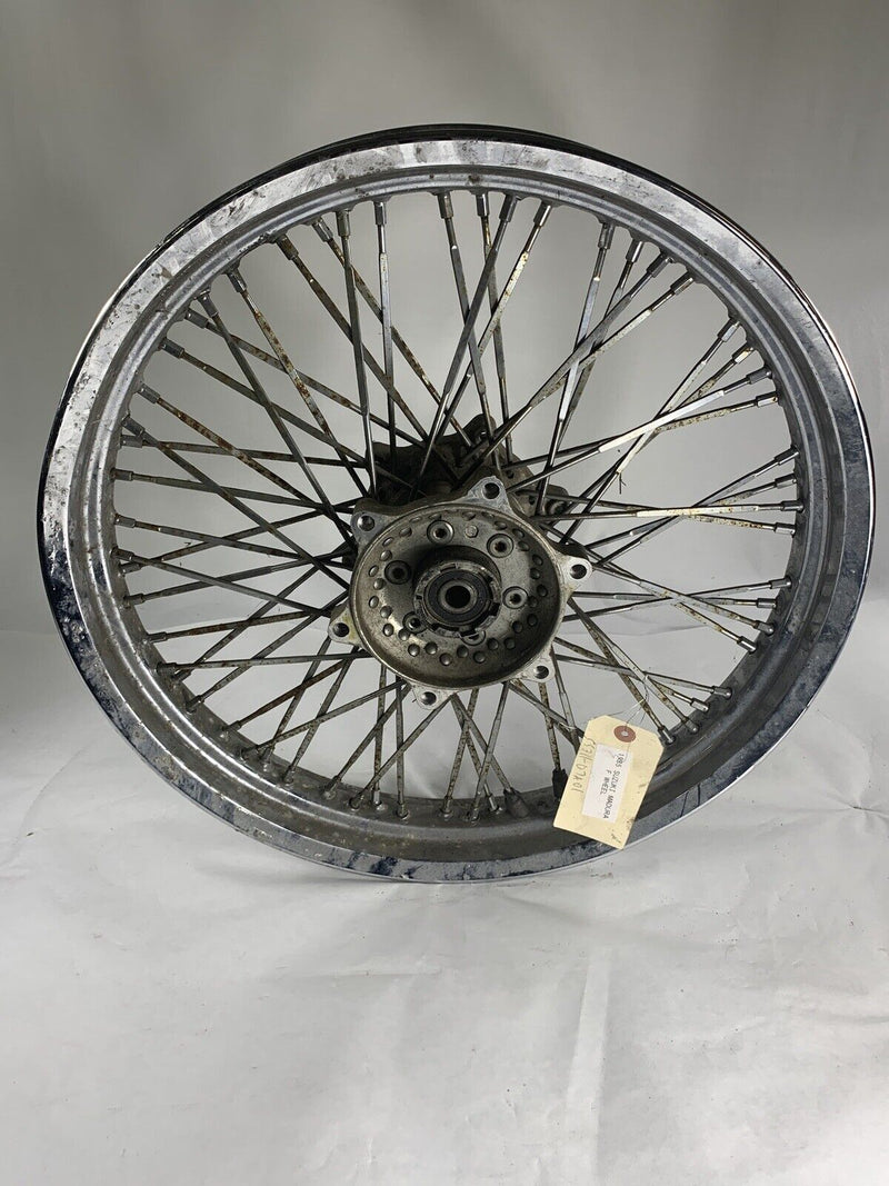 OEM Suzuki Front Wheel 1985 Madura 55311-07a01 Flat Spoke