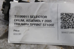 T1199911 SELECTOR DRUM, ASSEMBLY 2005 TRIUMPH SPRINT ST1050