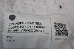 CYLINDER HEAD SIDE COVER #2 42H-11186-01-00 1984 VIRAGO XV700L