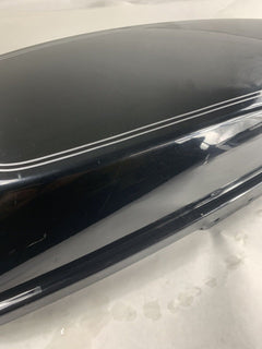 OEM Harley Davidson Saddlebag Lid 2014+ Touring 90200413 LEFT Black Silver Pin