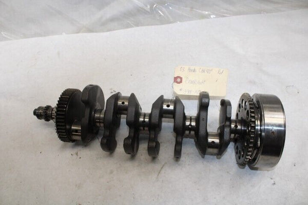 OEM Honda Motorcycle Engine Crankshaft 2003 CBR900RR Red 13300-MCJ-750