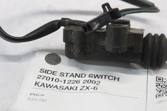 SIDE STAND SWITCH 27010-1226 2002 KAWASAKI ZX-6