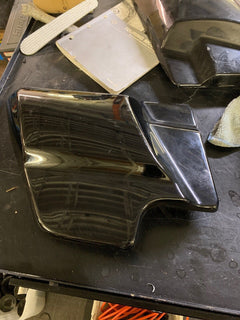 Side Cover LEFT VIVID BLACK HARLEY DAVIDSON 57200071DH