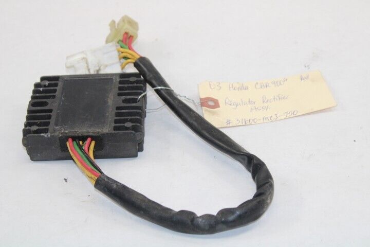 OEM Honda Motorcycle Regulator Rectifier 31600-MCJ-750 2003 CBR900RR