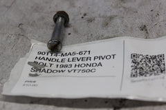 90114-MA5-671 HANDLE LEVER PIVOT BOLT 1983 HONDA SHADOW VT750C