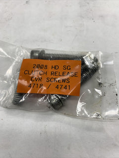 OEM Harley Davidson Clutch Release Cover Screws (6) 2008 Streetglide 4718