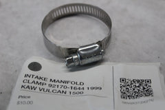 INTAKE MANIFOLD CLAMP 92170-1644 1999 KAW VULCAN 1500