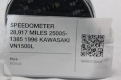 とに SPEEDOMETER 28,917 MILES 25005-1385 1996 KAWASAKI VN1500L