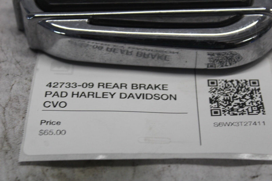 42733-09 REAR BRAKE PAD HARLEY DAVIDSON CVO