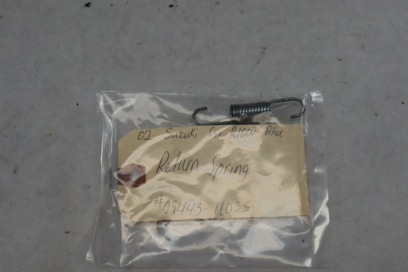 OEM Suzuki Motorcycle Return Spring 2002 GSXR1000 Royal 09443-11035