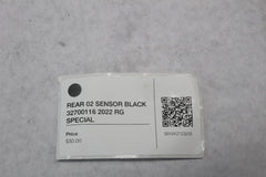 REAR 02 SENSOR BLACK 32700116 2022 RG SPECIAL